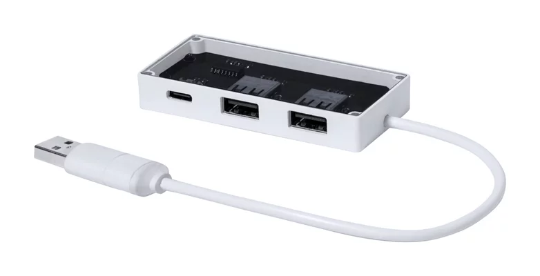 Hevan průhledný USB hub